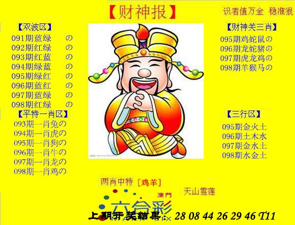 098期黄财神[图]